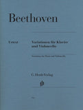 Beethoven Variations for Piano and Violoncello
