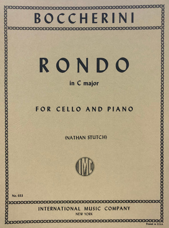 Boccherini Rondo In C Major (IMC)