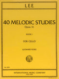 Lee - 40 Melodic Studies op. 31 Vol. 1 - Cello