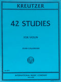 Kreutzer 42 Studies for Violin ed. Galamian (IMC)