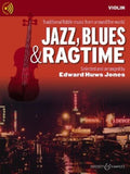 Jazz, Blues and Ragtime New Edition - Violin Book/OLA (Huws Jones)