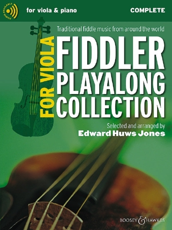 Fiddler Playalong Collection for Viola Complete - Book/OLA (Huws Jones)
