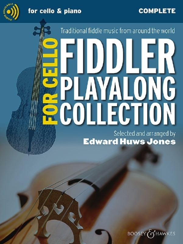 Fiddler Playalong Collection for Cello - Book/OLA (Huws Jones)