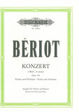 Beriot - Concerto No. 9 in A minor Op. 104 - Violin/Piano (Peters)