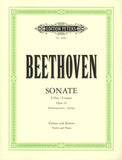 Beethoven - Sonata in F Major Op. 24 "Spring" Violin/Piano (Peters)