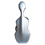 MJ Polycarbonate Cello Case with wheels - 1/2