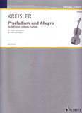Praeludium & Allegro in the Style of Pugnani - Violin/Piano (Schott)