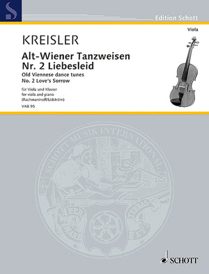 Kreisler - Liebesleid arr. viola/piano (Schott)