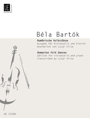 Bartok - Romanian Folk Dances arr. for Cello/Piano