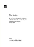 Bartok Rumanian Folk Dances for Violin