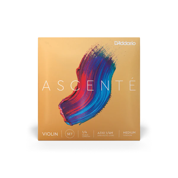 D'Addario Ascenté Violin String Set 1/4