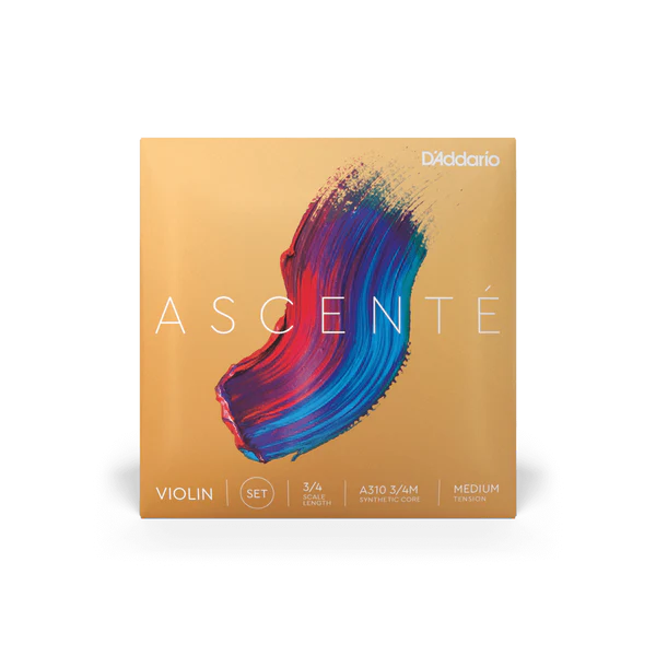 D'Addario Ascenté Violin String Set 3/4