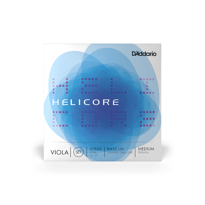 D'Addario Helicore Viola String Set, Long Scale (16–17"), Medium Tension