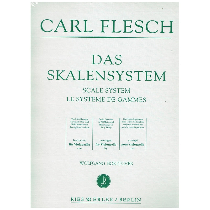 Carl Flesch - The Scale System for Cello