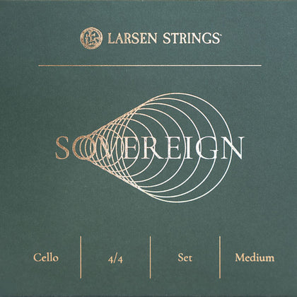 Larsen Sovereign Cello String Set - 4/4 Medium