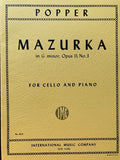 Popper Mazurka in G minor Op. 11 No. 3