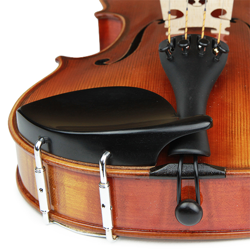 Dresden Ebony Violin Chin Rest - 3/4-4/4