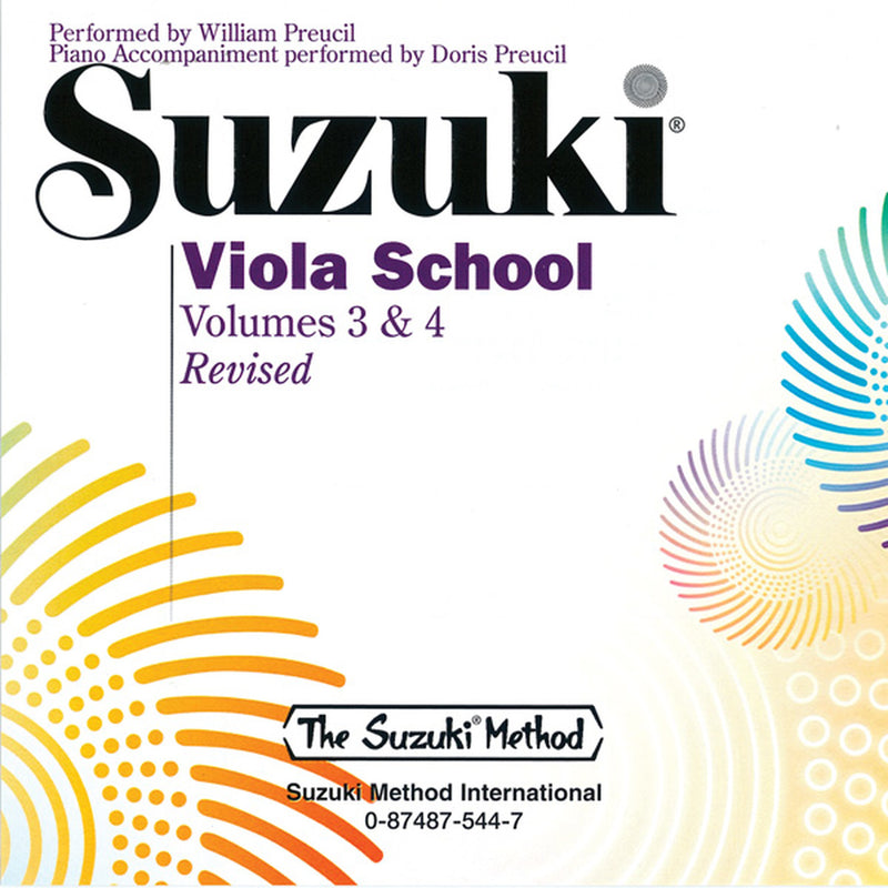 Suzuki Viola School CD, Volume 3 & 4