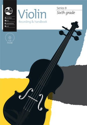 AMEB Violin Grade 6 Series 9 CD Recording Handbook