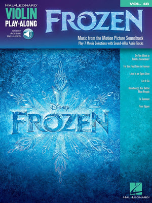 Frozen Violin Play-Along Volume 48
