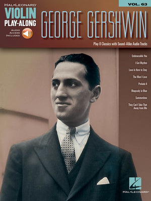 George Gershwin - Violin Play-Along Volume 63