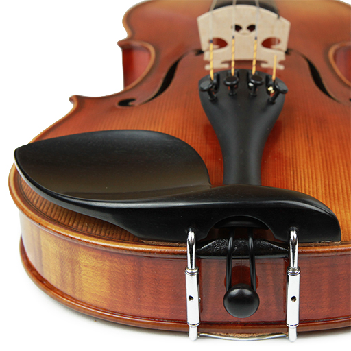 Guarneri Ebony Violin Chin Rest - 4/4