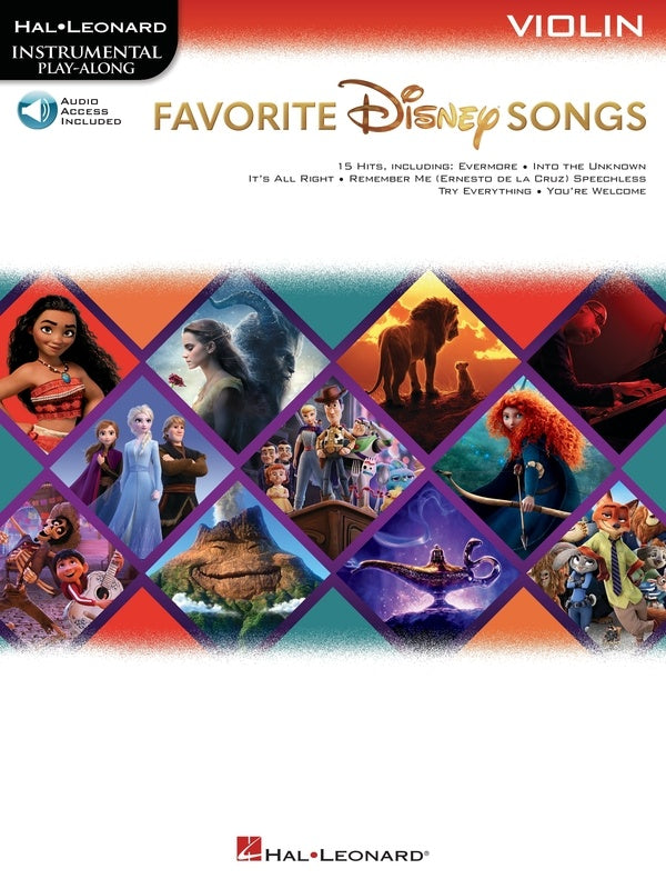 Favorite Disney Songs for Violin