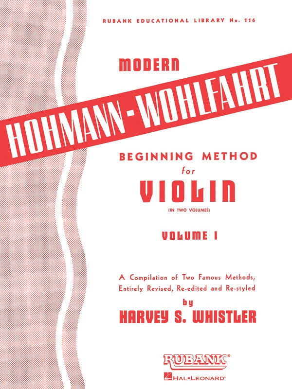 Modern Hohmann-Wohlfahrt Beginning Method for Violin - Volume 1