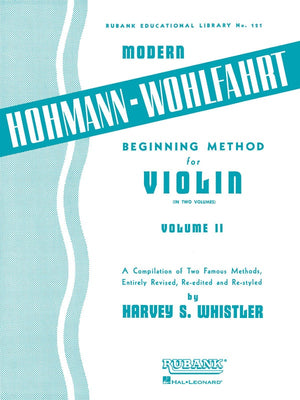 Modern Hohmann-Wohlfahrt Beginning Method for Violin - Volume 2