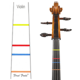 First Fret Violin 1/10 Size - Finger Placement Decal
