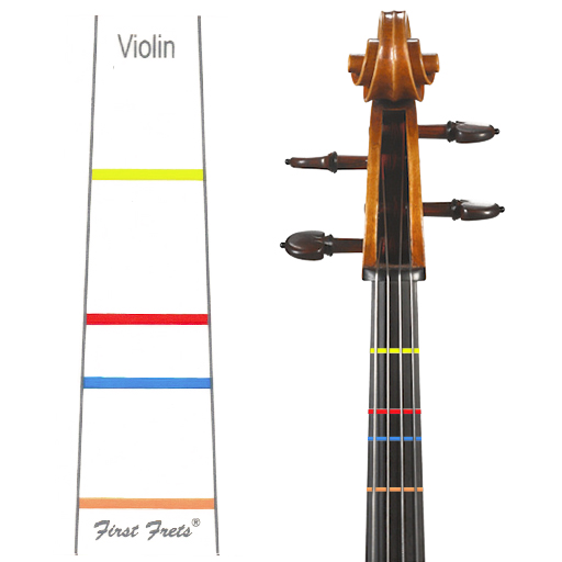 First Fret Violin 3/4 Size - Finger Placement Decal