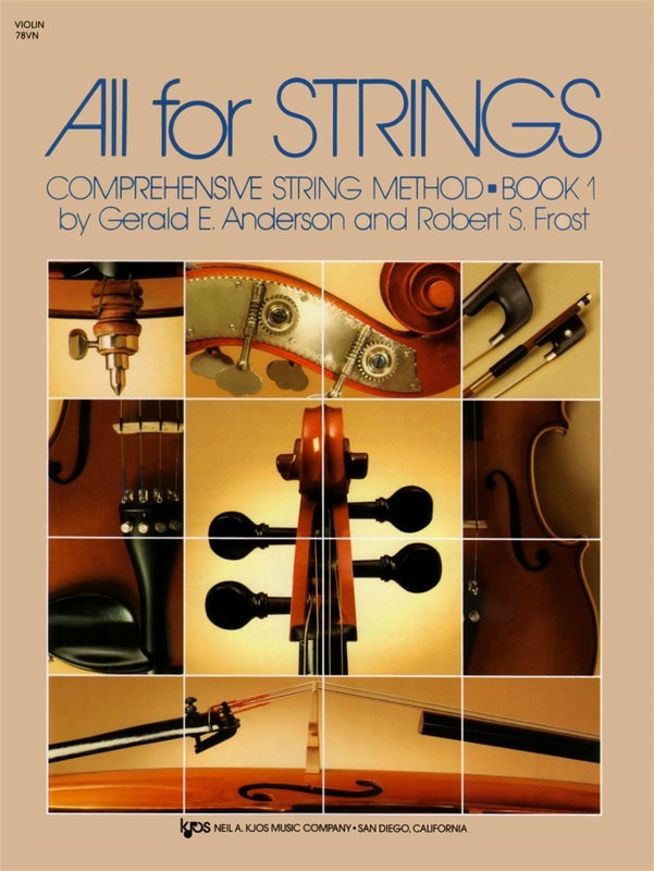 All For Strings Book 1 Violin