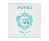 Jargar Young Talent Cello D String - Medium 1/4