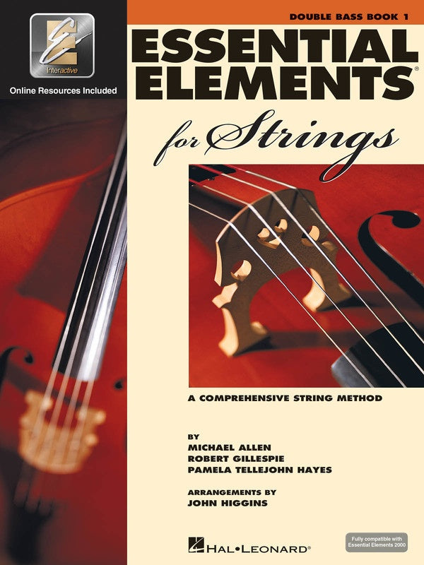 Essential Elements for Strings - Book 1 Double Bass with EEi