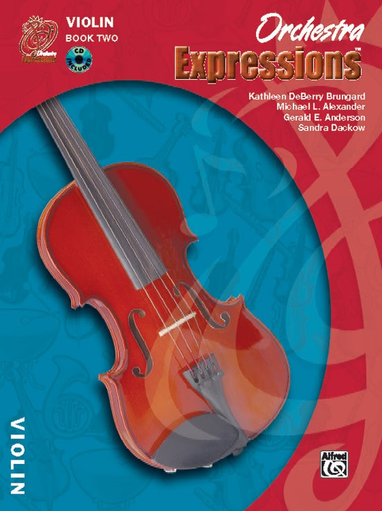 Orchestra Expressions 2 Violin Bk/CD