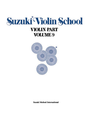Suzuki Violin School Vol. 9 Violin Part