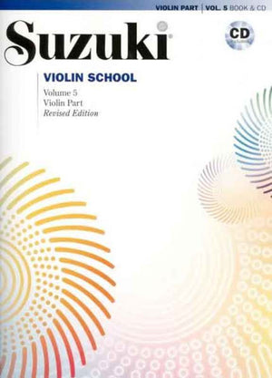 Suzuki Violin School Violin Part & CD, Volume 5