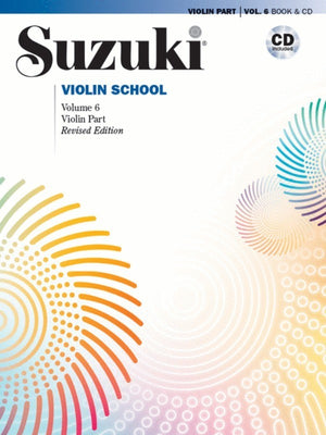 Suzuki Violin School Violin Part & CD, Volume 6