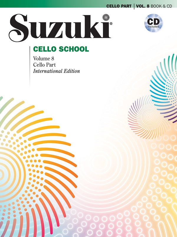 Suzuki Cello School Cello Part & CD Vol. 8
