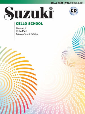 Suzuki Cello School Cello Part & CD Vol. 5