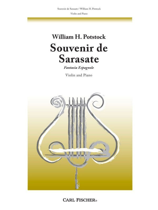 Potstock Souvenir De Sarasate for Violin/Piano