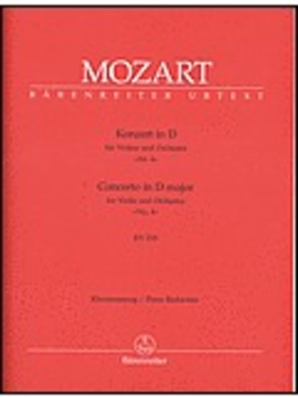Mozart Concerto No. 4 D major K. 218