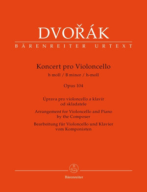 Dvorak - Concerto for Cello/Piano in B minor Op. 104