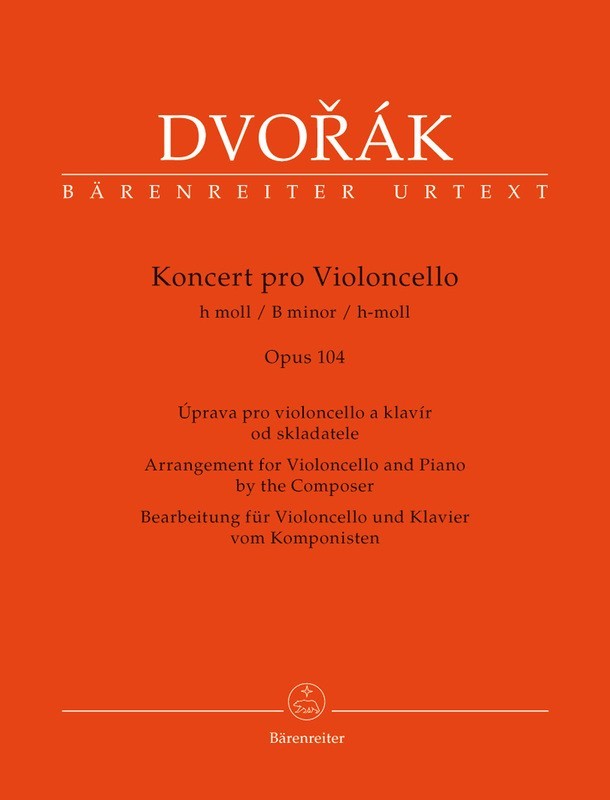 Dvorak - Concerto for Cello/Piano in B minor Op. 104