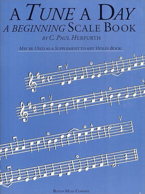 A Tune A Day for Violin - A Beginning Scale Book