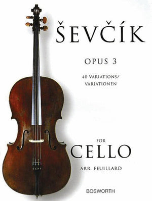 Sevcik Cello Studies Op. 3 40 Variations