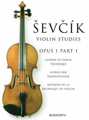 Sevcik Violin Studies Op. 1 Part 1 New Ed. Book