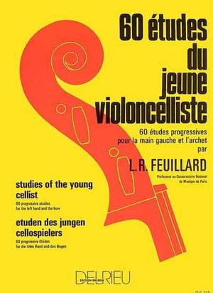 Feuillard 60 Studies of the Young Cellist