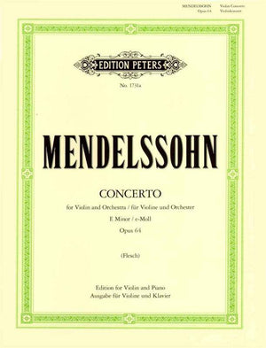 Mendelssohn Concerto in E minor Op. 64 - for violin/piano