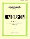 Mendelssohn Concerto in E minor Op. 64 - for violin/piano